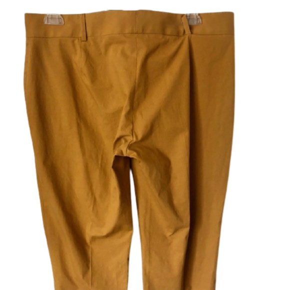 M Missoni Mid Rise Cotton Ankle Dress Slacks - Butternut - 10 - Picture 5 of 12